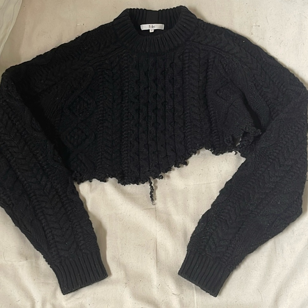 Tibi cropped sweater